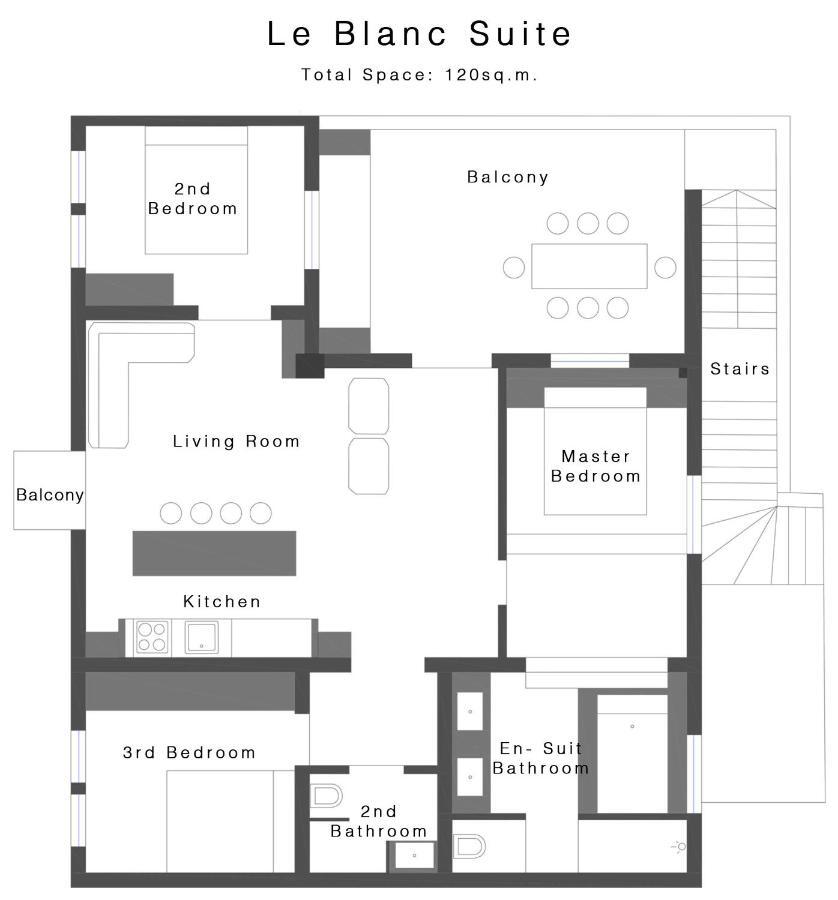 Le Blanc Suite Mesaria Zewnętrze zdjęcie